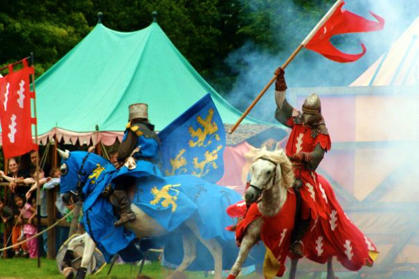 'Knights' at Worcester Castle