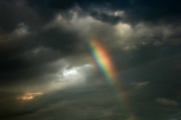 Rainbow over New Jersey